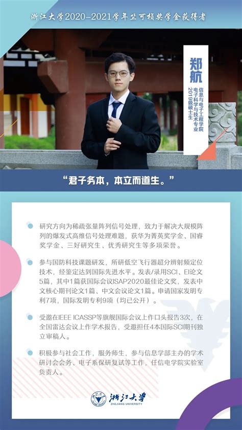 李穆竺|硬核履历！他们是浙江大学2020